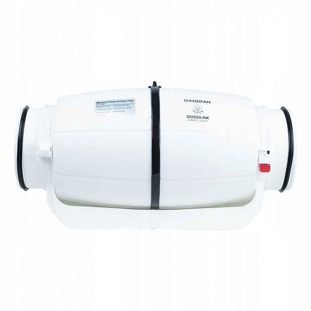 Kanálový ventilátor Velmi Tichý Silent Mixed Flo 540 m3/h Ø150