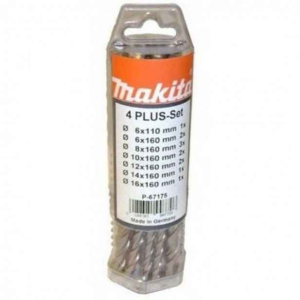 Makita - 12dílná sada vrtáků do zdiva SDS Plus B-49080