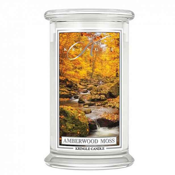 Velká svíčka Amberwood & Moss Kringle Candle