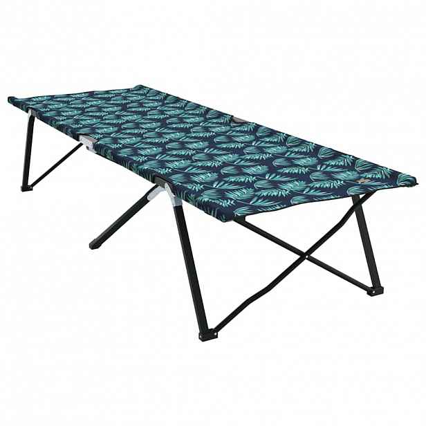vidaXL Skládací kempingová postel Les 206 x 76 x 74 cm Oxford a Ocel