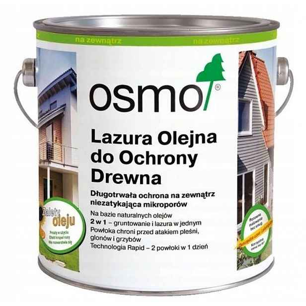 Osmo Olejová lazura na ochranu dřeva při fasádách teras Teak 708 2,5L