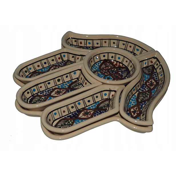 Mezze Set pro Mezze Meze Fatima Maroko Tunisko Hamsa