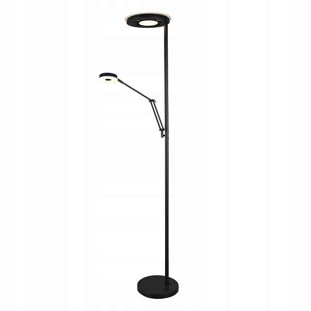 Stojací stojací lampa moderní černá Trio