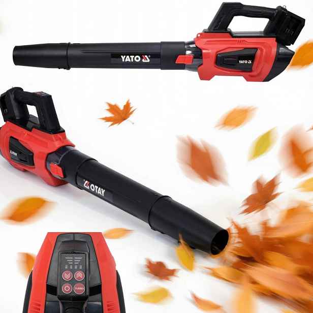 Foukač Na Listí Vysavač 36V 2x18V Bezštěstí Yato YT-85179