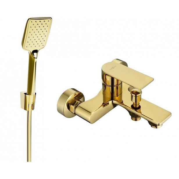 MEXEN - R62 Royo vanová baterie se sprchovou soupravou, zla 7223R62-50