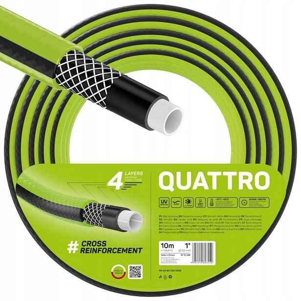 Zahradní Hadice Cellfast Quattro 10 M 1" 4 W