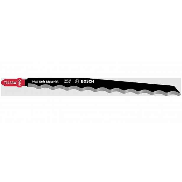 Bosch - Sada pilových plátků na měkké materiály, délka 152 mm, 3 ks 2608635187