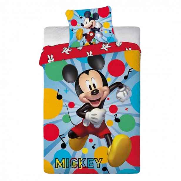 Povlečení Mickey Clubhouse 160x200 70x80 Bavlna Dětský komplet