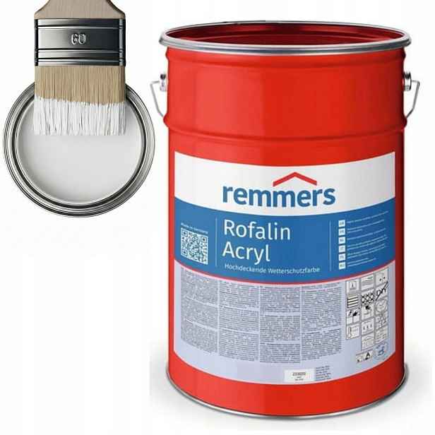 Remmers Rofalin Acryl Bílá barva na dřevo 2,5L