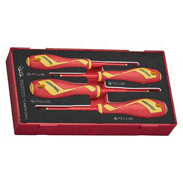 Sada Šroubováků Křížový Vde 1000V 4KS Teng Tools