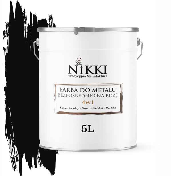 Barva Na Barva Na Rez, Pozink 4v1, Barva Černá Ral 9005 Matná 5L