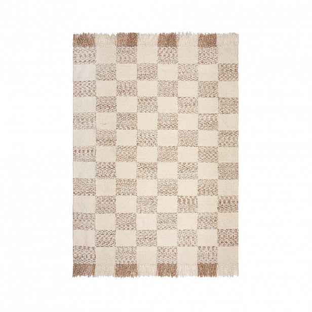 Flair Rugs RUČNĚ TKANÝ KOBEREC, 200/300 cm přírodní barvy, béžová