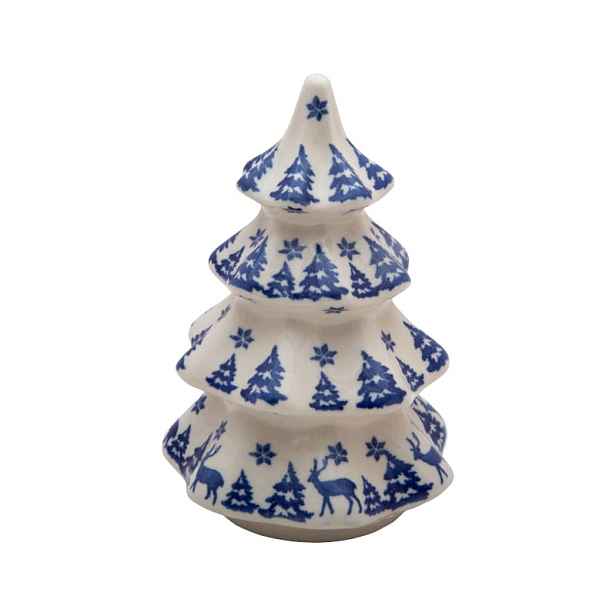 Vánoční Strom Figurka 16.5 cm Ceramika Artystyczna Bolesławiec dek 1931 Renifery