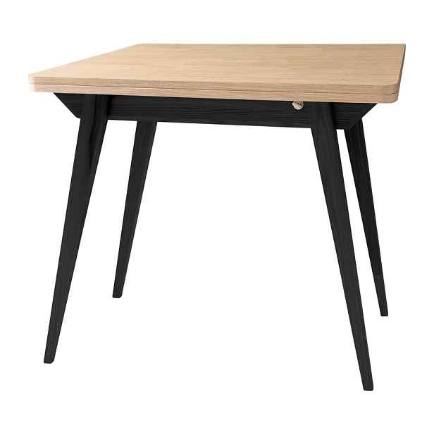 Rozkládací jídelní stůl s deskou v dekoru jasanového dřeva 65x90 cm Envelope – Ragaba