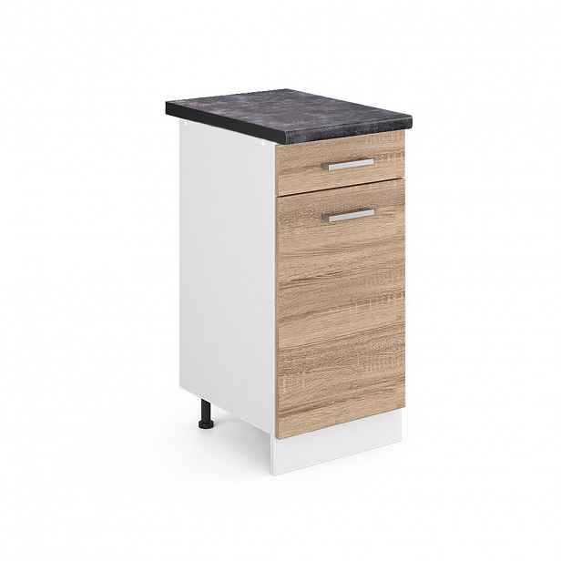 Vicco SPODNÍ SKŘÍŇKA KUCHYŇSKÉ LINKY R-Line Sonoma 40 cm , PD Antracit
