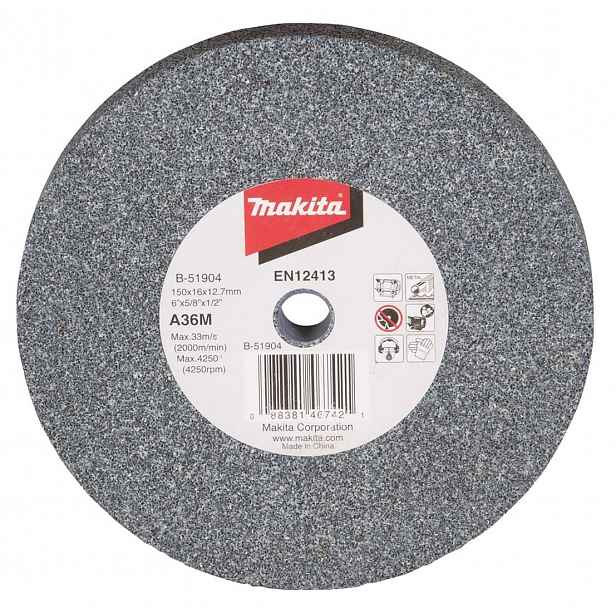 Makita - Brusný kotouč na kov 150x12,7 mm B-51904