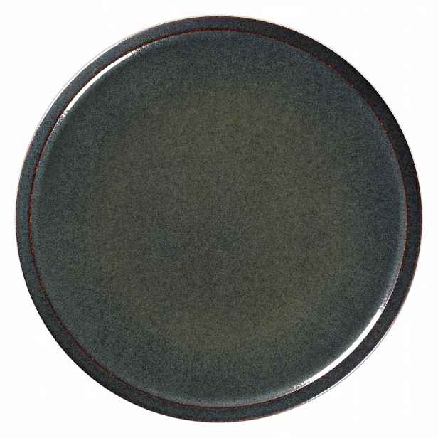 Porcelán Rak Stone Plochý talíř 28 cm, vulkanický