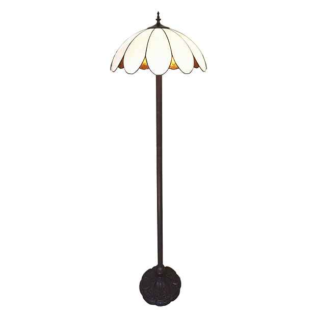 Stojací Tiffany lampa Arjean  - Ø 46*166 cm  Clayre & Eef