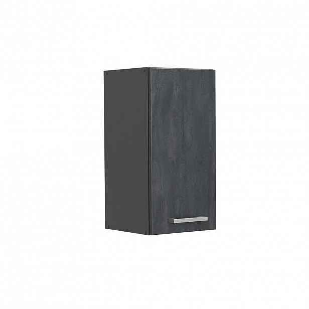 Vicco VĚŠÁK NA STĚNU R-Line Černý beton 30 cm
