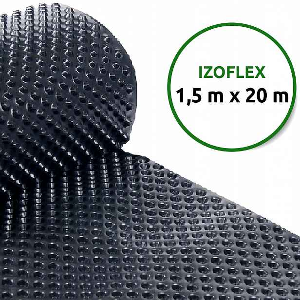 Fólie Základní kelímková 1,5 m x 20 m 400 g/m2 Odolná vertikální izolace
