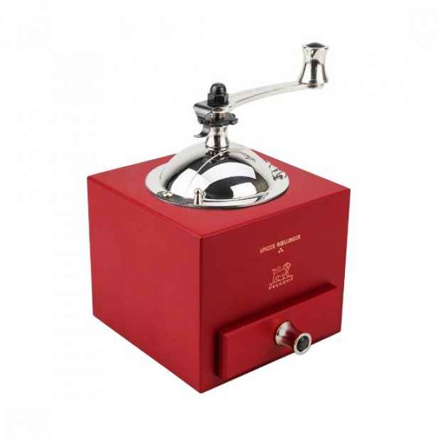 Ruční mlýnek na pepř "Roellinger", 13 cm, Chili Red - Peugeot