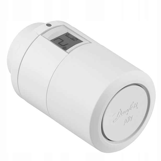 Termostatická kartuše Danfoss Ally rádiová Zigbee; 4 adaptéry