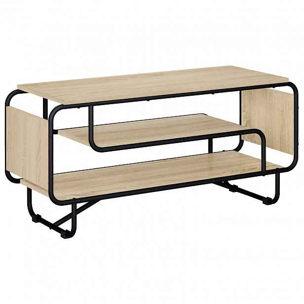 vidaXL Televizní stojan 98 x 36 x 45 cm Dub sonoma Kompozitní dřevo