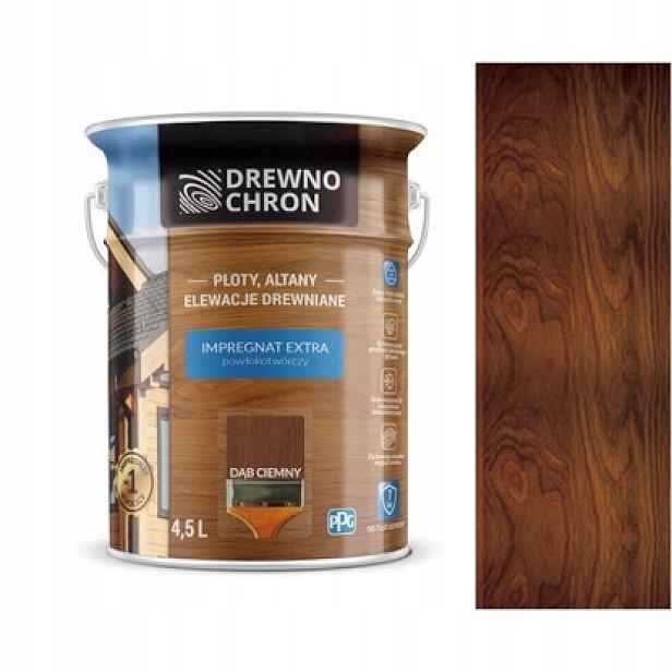 Drewnochron Impregnace Extra 4,5 L Dub Tmavý
