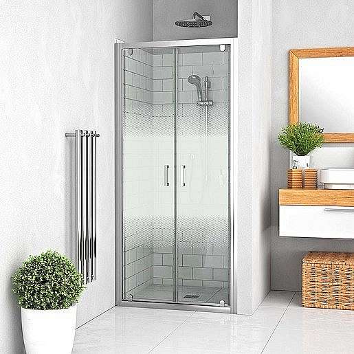 Sprchové dveře 80x190 cm Roth Lega Line chrom lesklý 552-8000000-00-21
