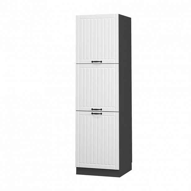 Vicco VYSOKÁ SKŘÍŇ Fame-Line, Bílý venkovský dům/Antracit, 60 cm