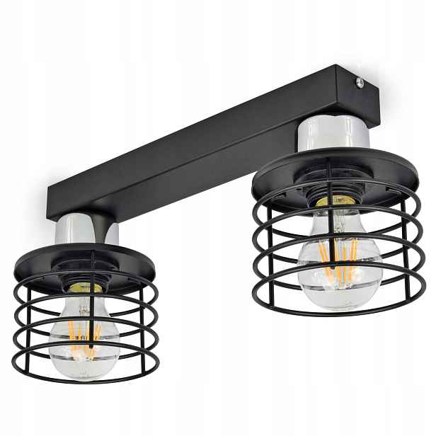 Lampa Lustr Stropní Svítidlo Led Stropní Vigo Chrom E27