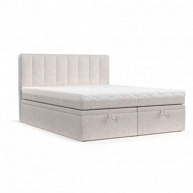 AltaBeds POSTEL BOXSPRING LUME 140/200 Světle béžová