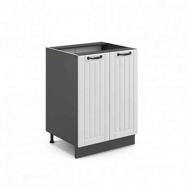 Vicco SPODNÍ SKŘÍŇKA KUCHYŇSKÉ LINKY Fame-Line Bílý venkovský dům 60 cm bez pracovní desky