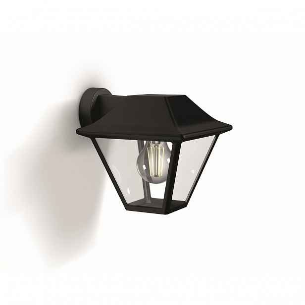 Philips 16495/30/PN Alpenglow Venkovní nástěnné svítidlo 20 cm, černá