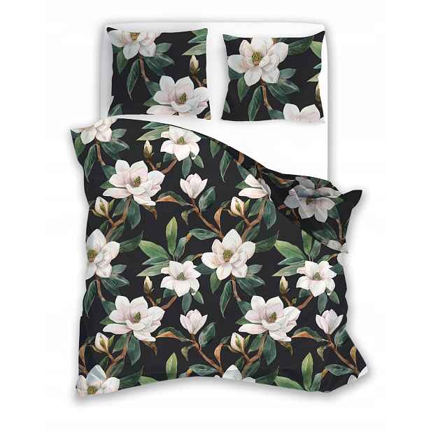 Povlečení Květy Magnolie 220cm bavlna.