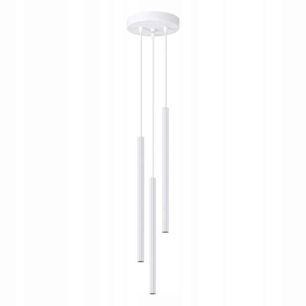 Sollux Lighting Závěsná lampa Arche Bílá 3xG9 Moderní tuba