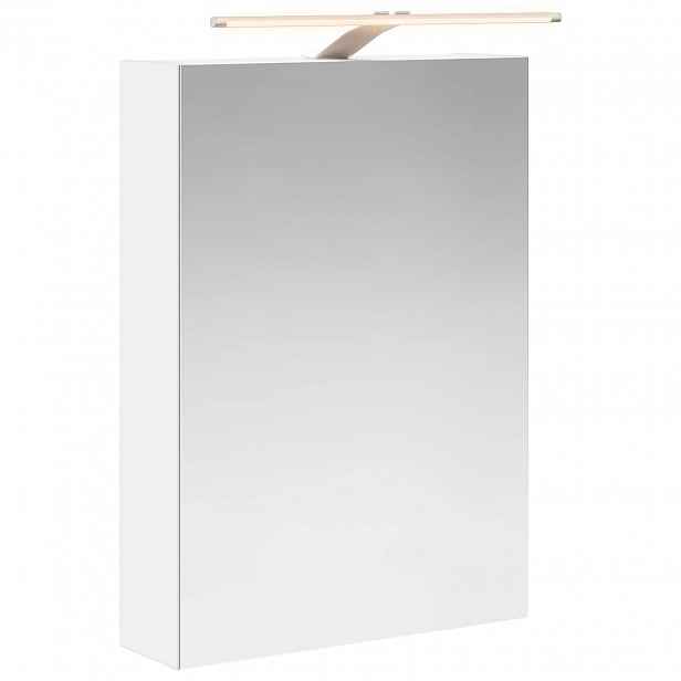 vidaXL Koupelnová zrcadlová skříň Bílá 50 x 14,5 x 70 cm
