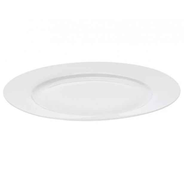 Mělký talíř 27 cm, bílý