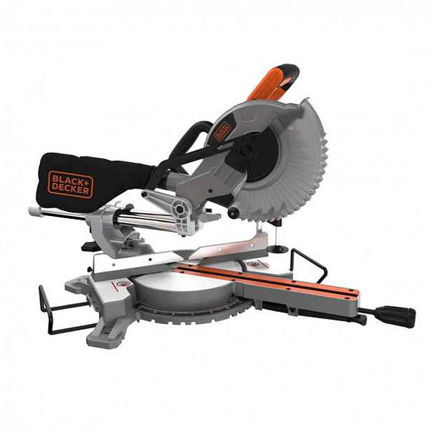 BLACK+DECKER - Elektrická pokosová pila 216 mm, 1600 W, s pojezdem BES700-QS