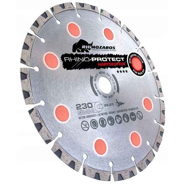 Diamantový kotouč Nozar 230 mm, beton, granitový senzor