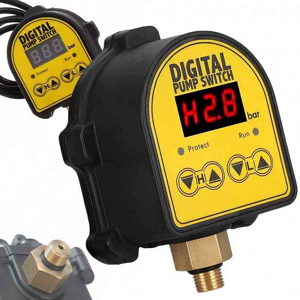 Spínač Elektronického Tlakového Spínače Pro Ovládání Čerpadla, Ochrana