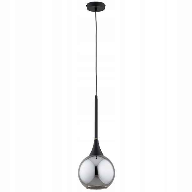 Alfa Lariko závěsná lampa černá se zlatým akcentem 1xE27 15W