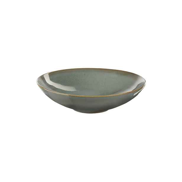 Hluboký talíř z kameniny průměr 23 cm SAISONS EUCALYPTUS ASA Selection - modrozelený