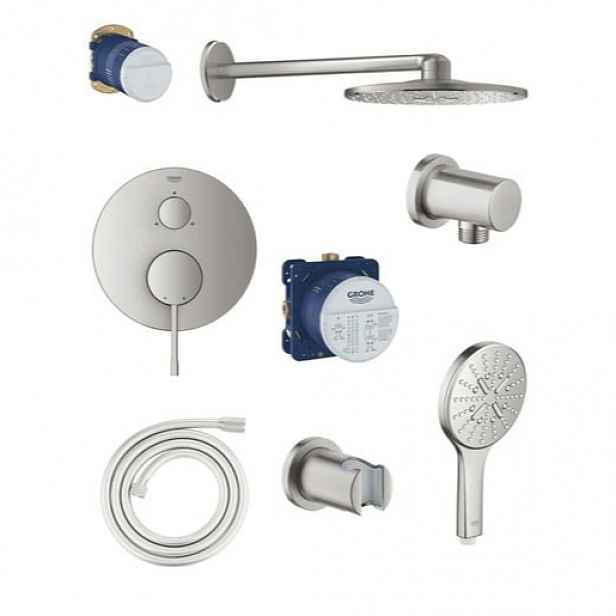 Sprchový systém Grohe včetně podomítkového tělesa supersteel GBAL2