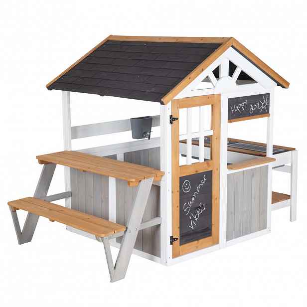 Roba DOMEČEK NA HRANÍ s jídelním setem a BBQ kuchyní