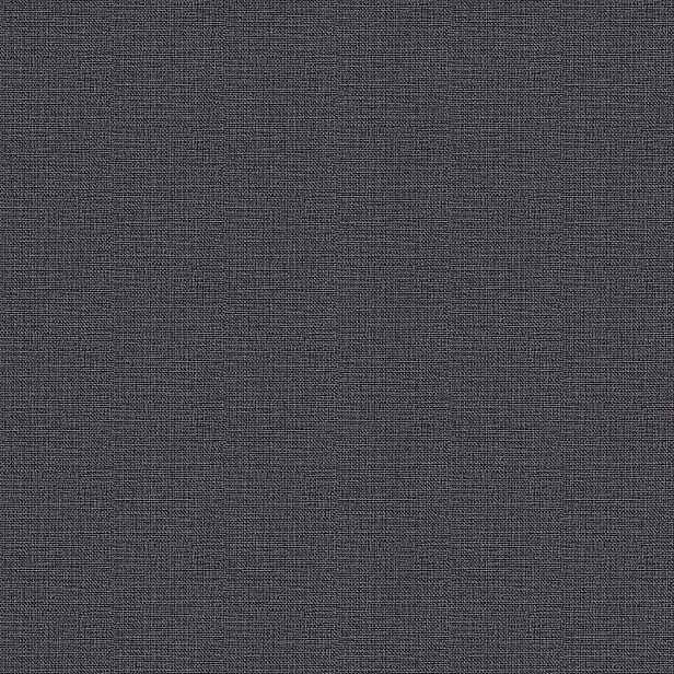 Tmavě Modrá Tapeta S Texturou Tkaniny Se Třpytkami, Vinylová