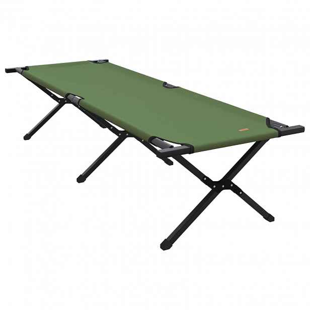 vidaXL Skládací kempingová postel Zelená 193 x 69 x 45 cm