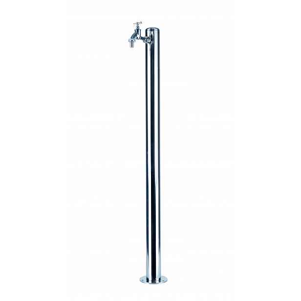 Zahradní Kohoutek Hydrant 100 CM Nerez, Spodní Přípojka