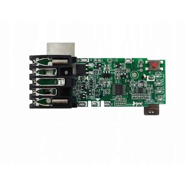 Bms Pcb deska regulátoru Milwaukee M18 nabíjení 4 5 6 8 9 Ah 18650 Zelená