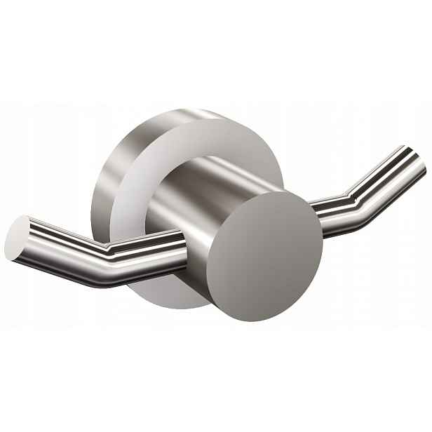 Dvojitý věšák s tyčemi 8 mm 479/SG Inox